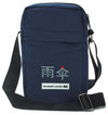 Poncho pour vélo The People's Poncho navy replié en sac