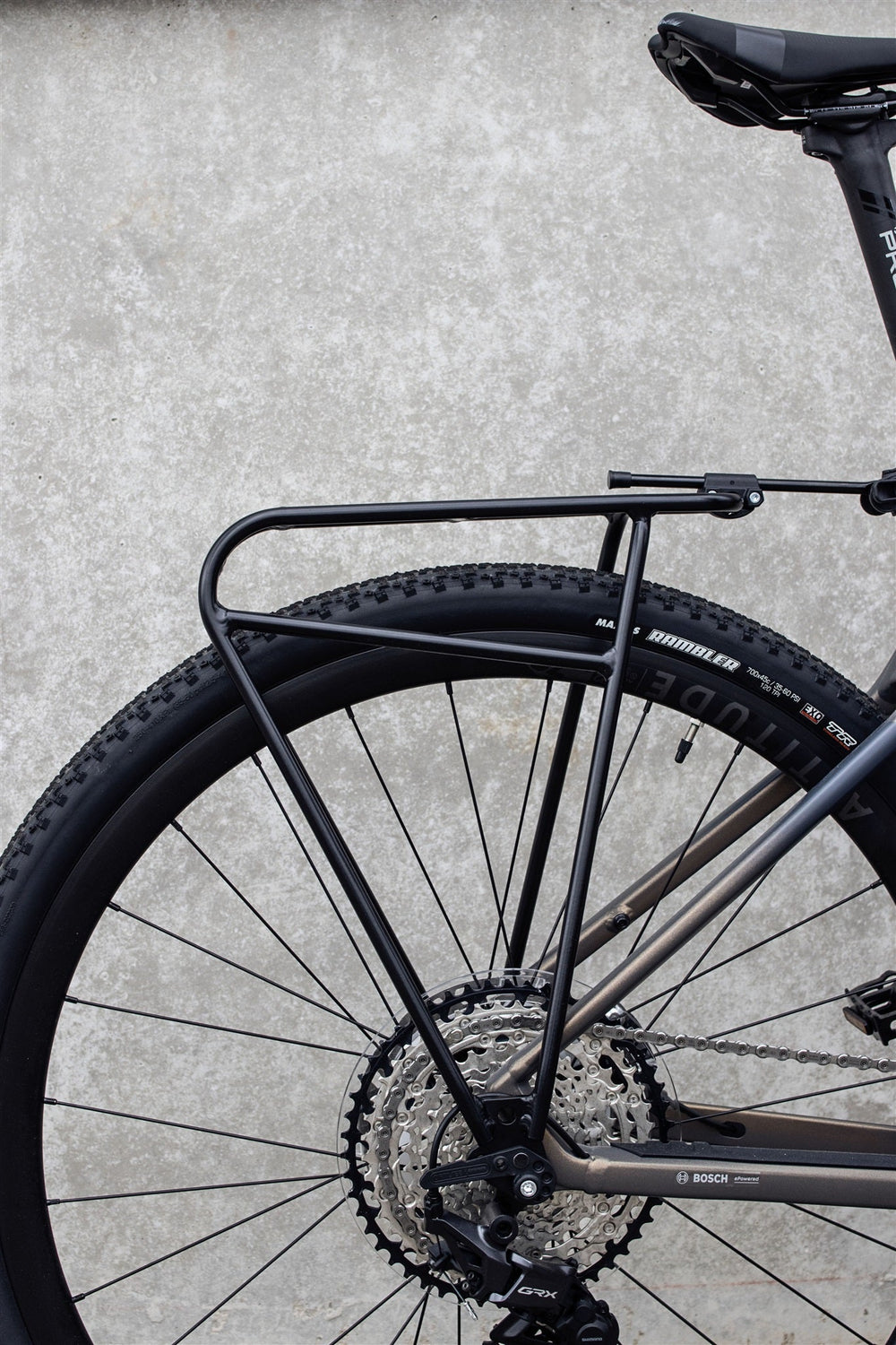 Porte-bagages arrière ORTLIEB Quick-Rack L et XL - Noir L
