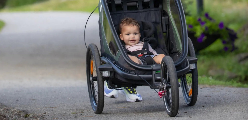 Roue tout-terrain pour remorque vélo Hamax