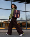 Sac à dos vélo imperméable Gofluo Marlow Burgundy