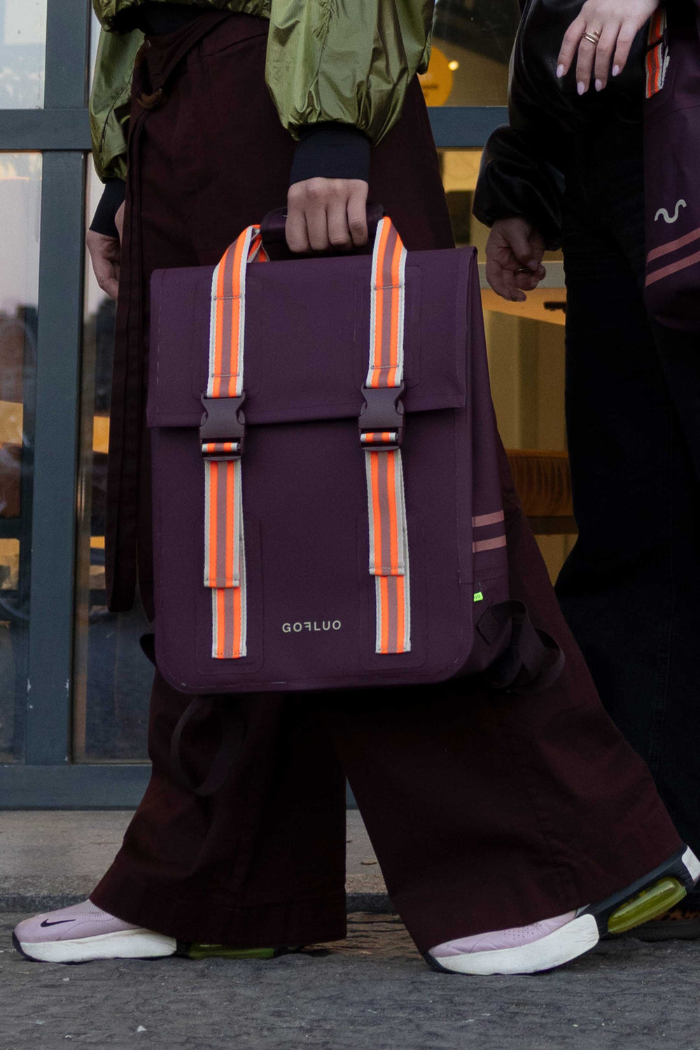 Sac à dos vélo imperméable Gofluo Marlow Burgundy