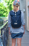 Sac à dos Vélo Porte-Bagage MeroMero Mini Squamish Navy Lifestyle Fermé