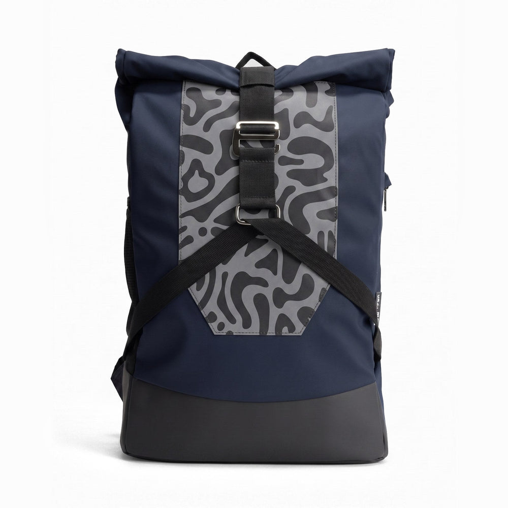 Sac à dos vélo réfléchissant Urban Circus UCRR Bleu motif photo 1