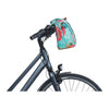 Sac à main vélo Basil Bloom Field MIK 11 L coloris Bleu – monte sur le guidon d un velo