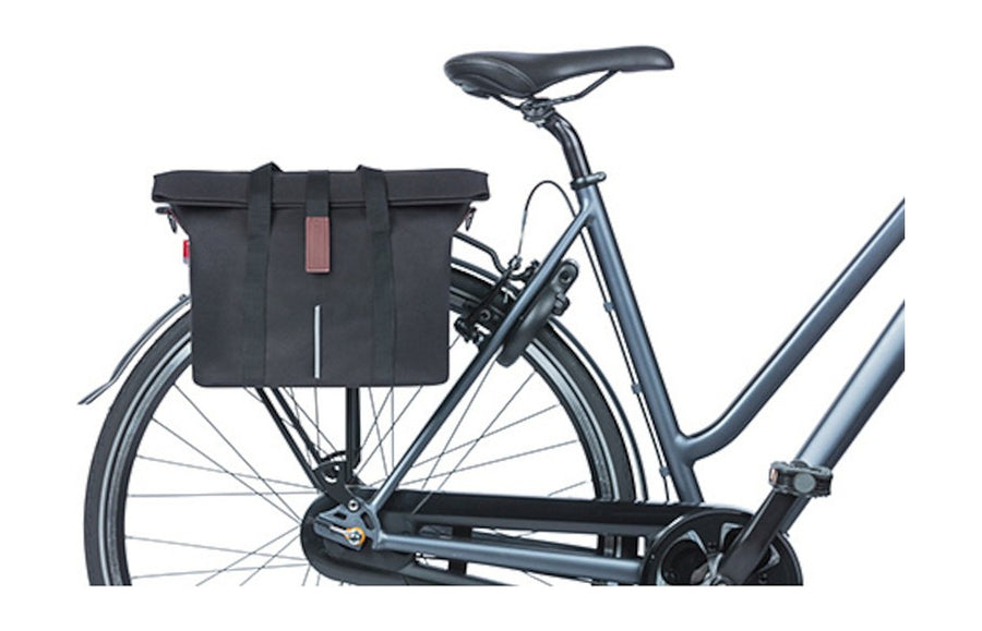 Sac Basil City accroche au porte-bagages