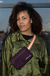Sac banane réfléchissant Gofluo Harper 2.0 Burgundy