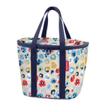 Sac isotherme pour panier de guidon KlickFix coloris Millefleurs – le sac isotherme motif millefleurs