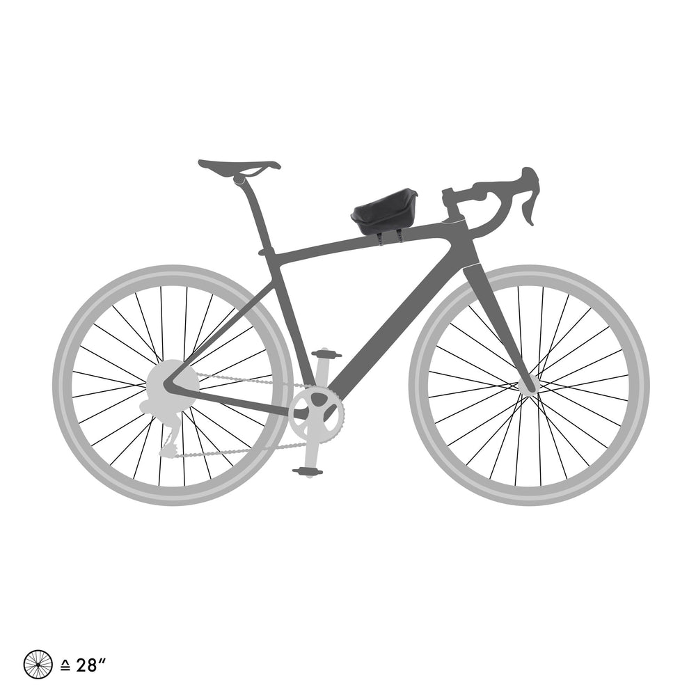 Sacoche de cadre ORTLIEB Fuel-Pack 1 L - Noir mat