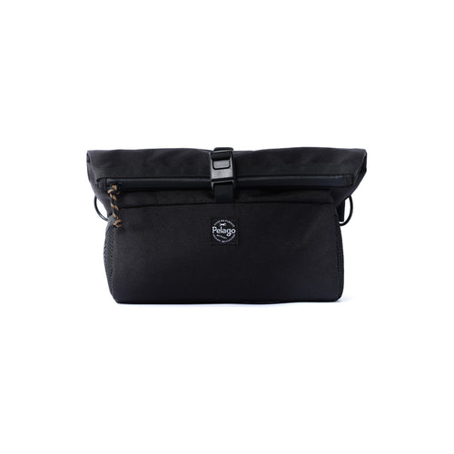 Sacoche de guidon vélo Pelago Bar Bag 5 L – la sacoche noire vue de face