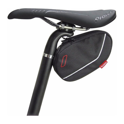 Sacoche de selle KlickFix Integra - Integra M 0,5 L - la sacoche noire sur fond blanc