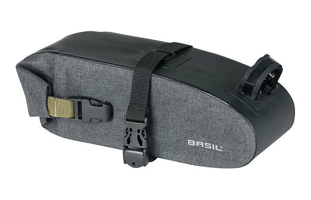 Sacoche de selle vélo Basil Navigator Storm M – 1,5 L – montée sous la selle