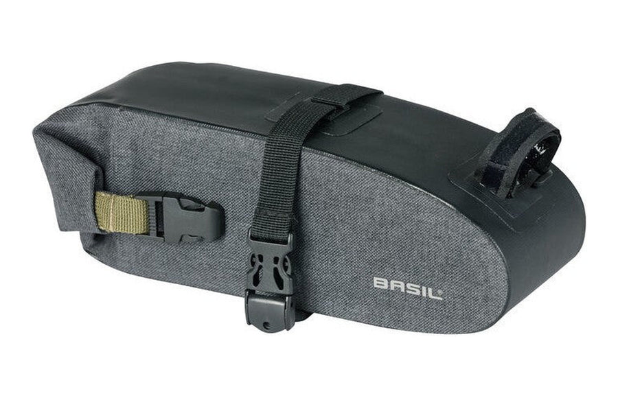 Sacoche de selle vélo Basil Navigator Storm M – 1,5 L – la fermeture étanche