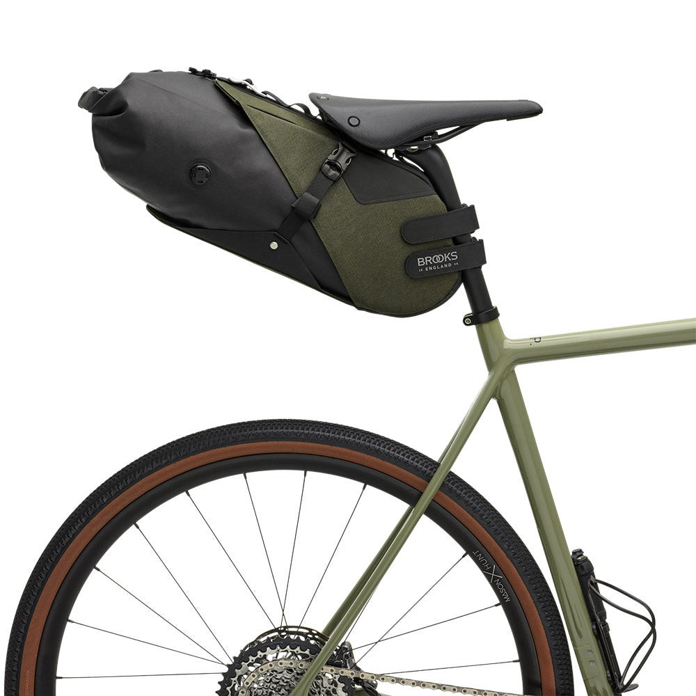 Sacoche de selle Brooks Scape Seat Bag 8-10 L Mud Green, vue 3