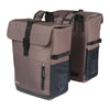 Sacoche double vélo Basil Move Universal Bridge 30 L coloris Brun – la paire montee