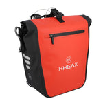 Sacoche de porte-bagage KHEAX Izoard II 31 L étanche - Rouge