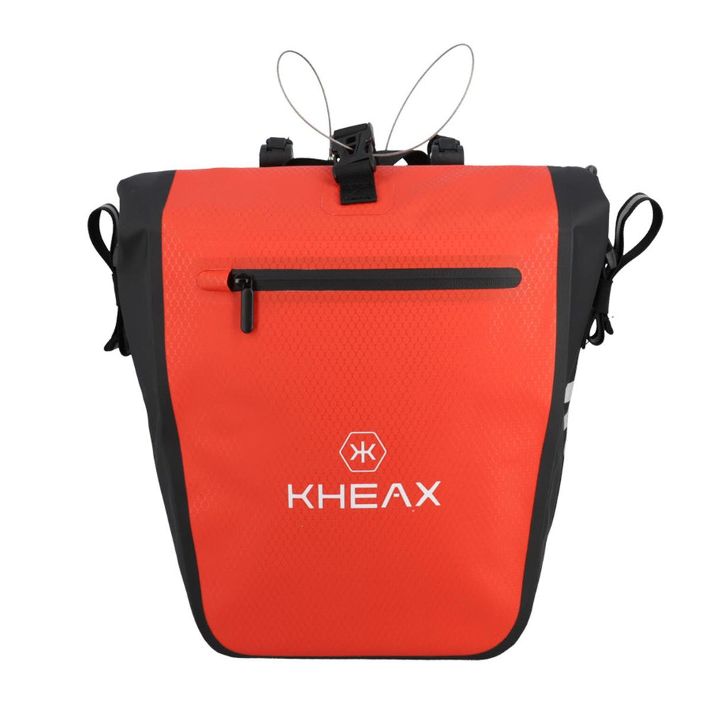 Sacoche de porte-bagage KHEAX Izoard II 31 L étanche - Rouge