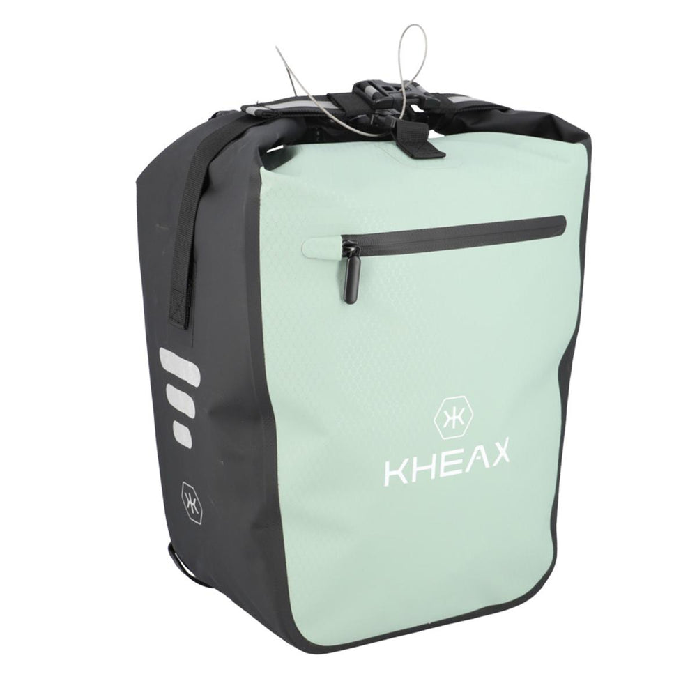 Sacoche de porte-bagage KHEAX Izoard II 31 L étanche - Vert Sauge