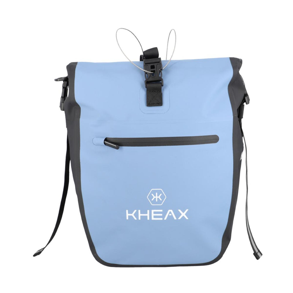 Sacoche de porte-bagage KHEAX Izoard Mini 14 L étanche - Bleu Turquoise