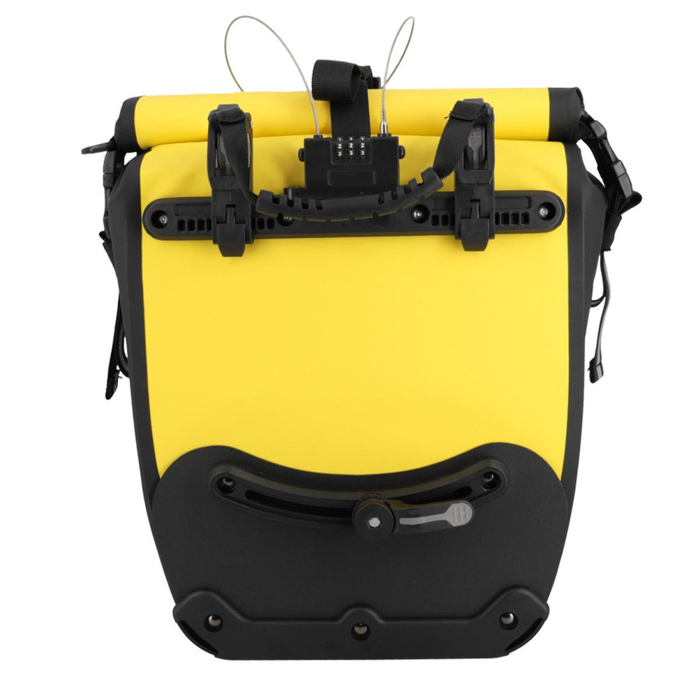 Sacoche de porte-bagage KHEAX Izoard Mini 14 L étanche - Jaune