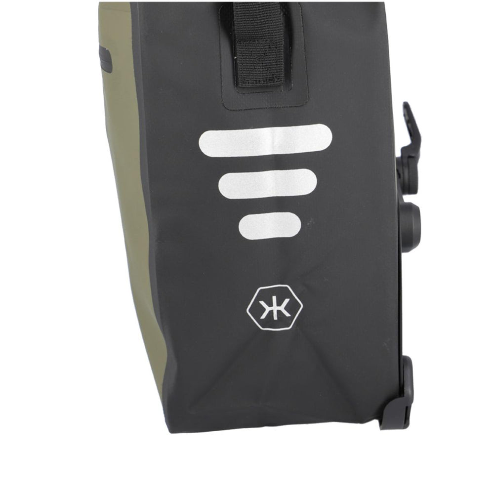 Sacoche de porte-bagage KHEAX Izoard Mini 14 L étanche - Kaki