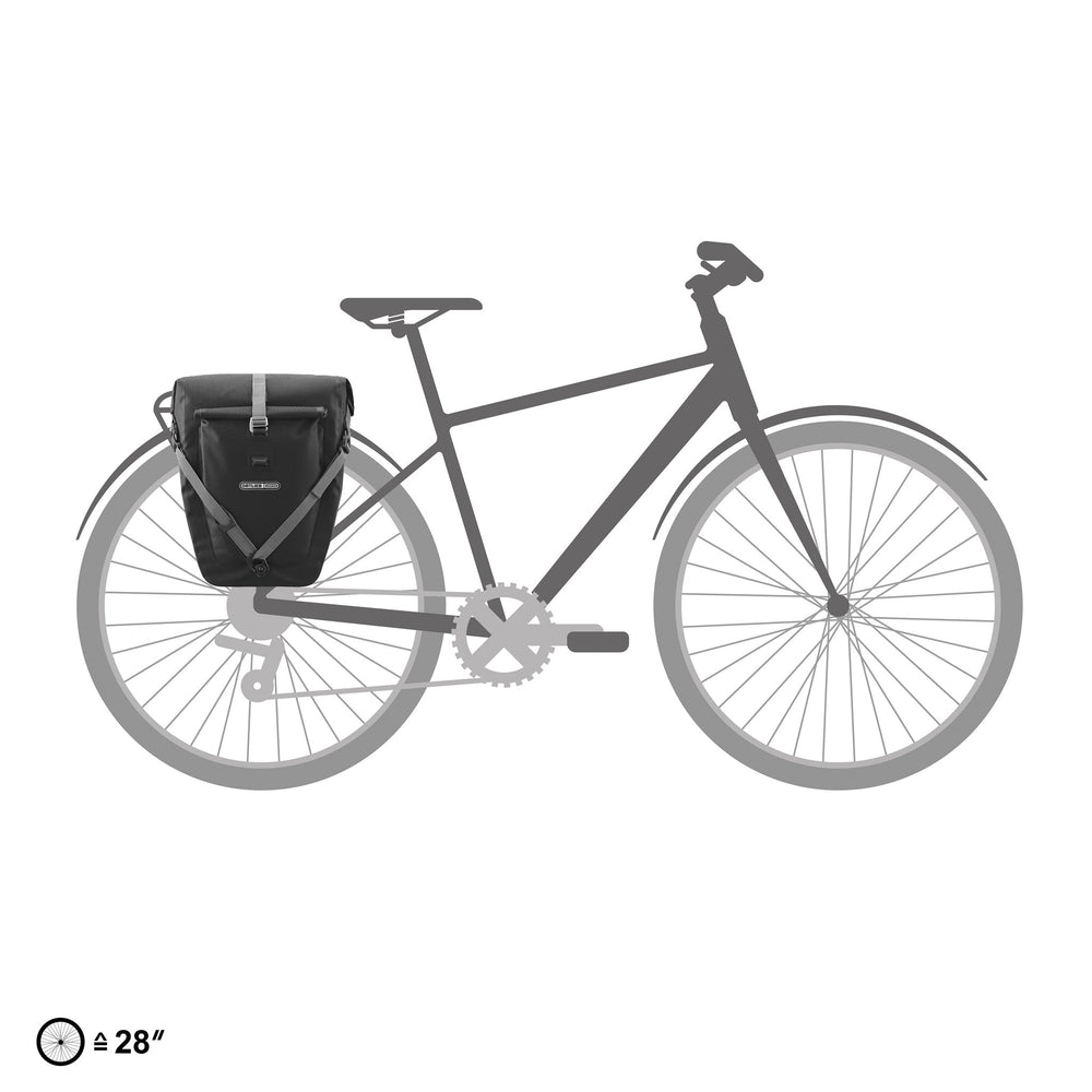 Sacoche porte-bagage ORTLIEB Back-Roller Plus 23 L - Noir