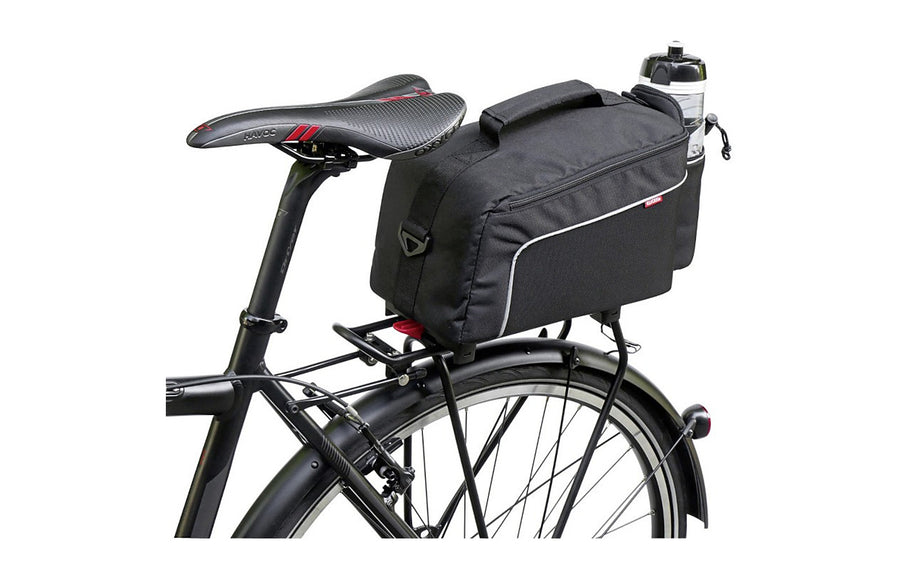 Sacoche KlickFix Rackpack Light montee sur un porte-bagages