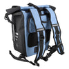 Sacoche de porte-bagage convertible sac à dos KHEAX Ventoux II 30 L - Bleu Turquoise