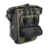 Sacoche de porte-bagage convertible sac à dos KHEAX Ventoux II 30 L - Kaki