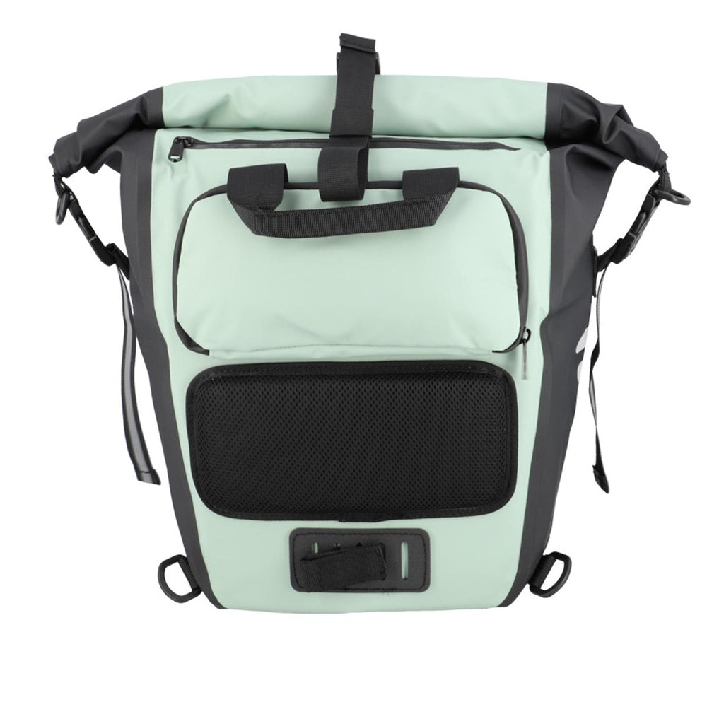 Sacoche de porte-bagage convertible sac à dos KHEAX Ventoux II 30 L - Vert Sauge