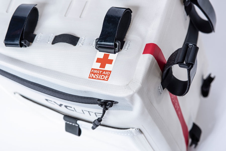 notfallset rennrad Cyclite First Aid Kit / 01 – Kompaktes und komplettes 192 g Fahrrad-Erste-Hilfe-Set