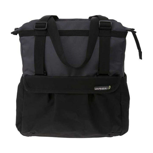Sacoche shopper vélo Basil Shopper XL sur fond blanc