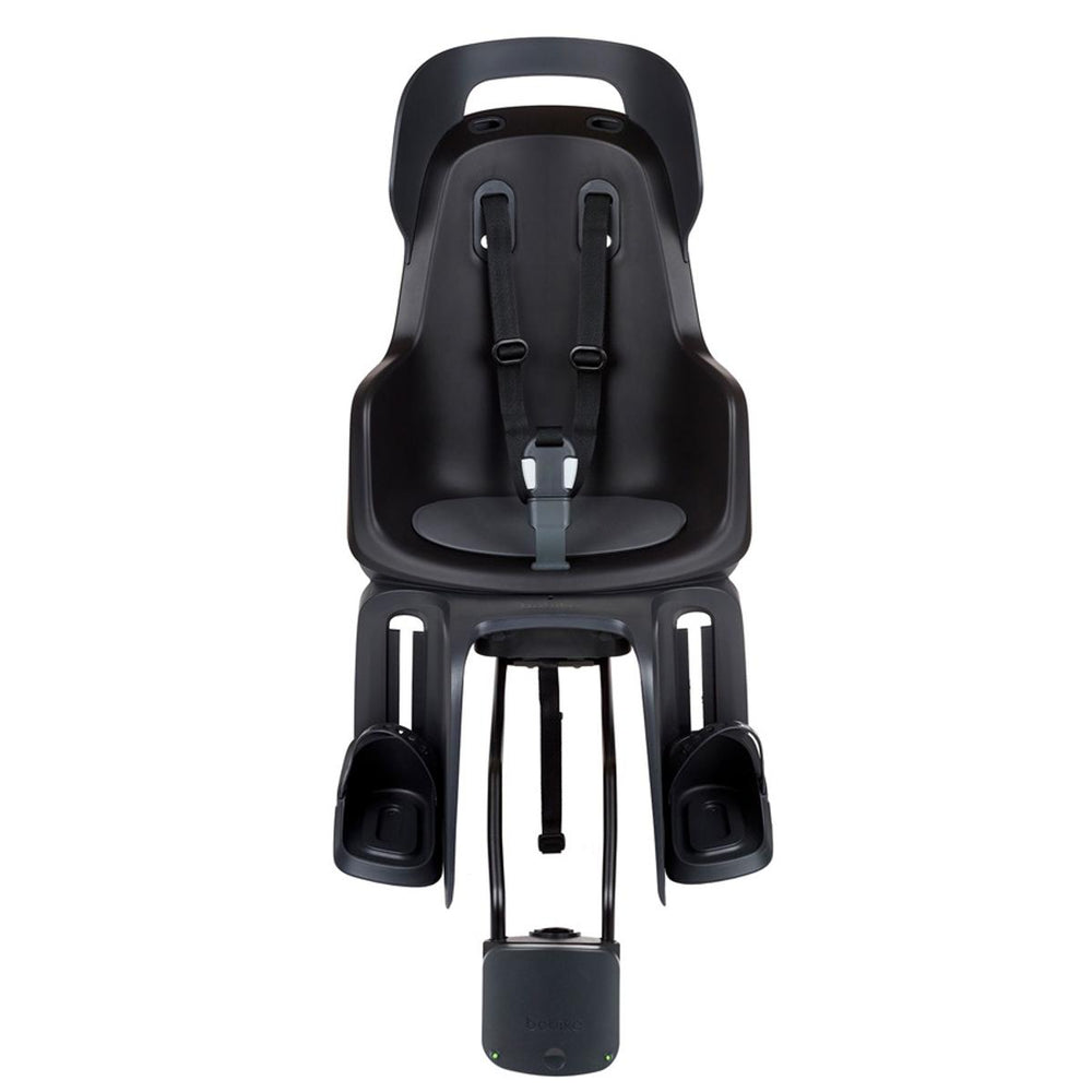 Siège vélo enfant arrière Bobike Go Maxi inclinable fixation cadre - Urban Black