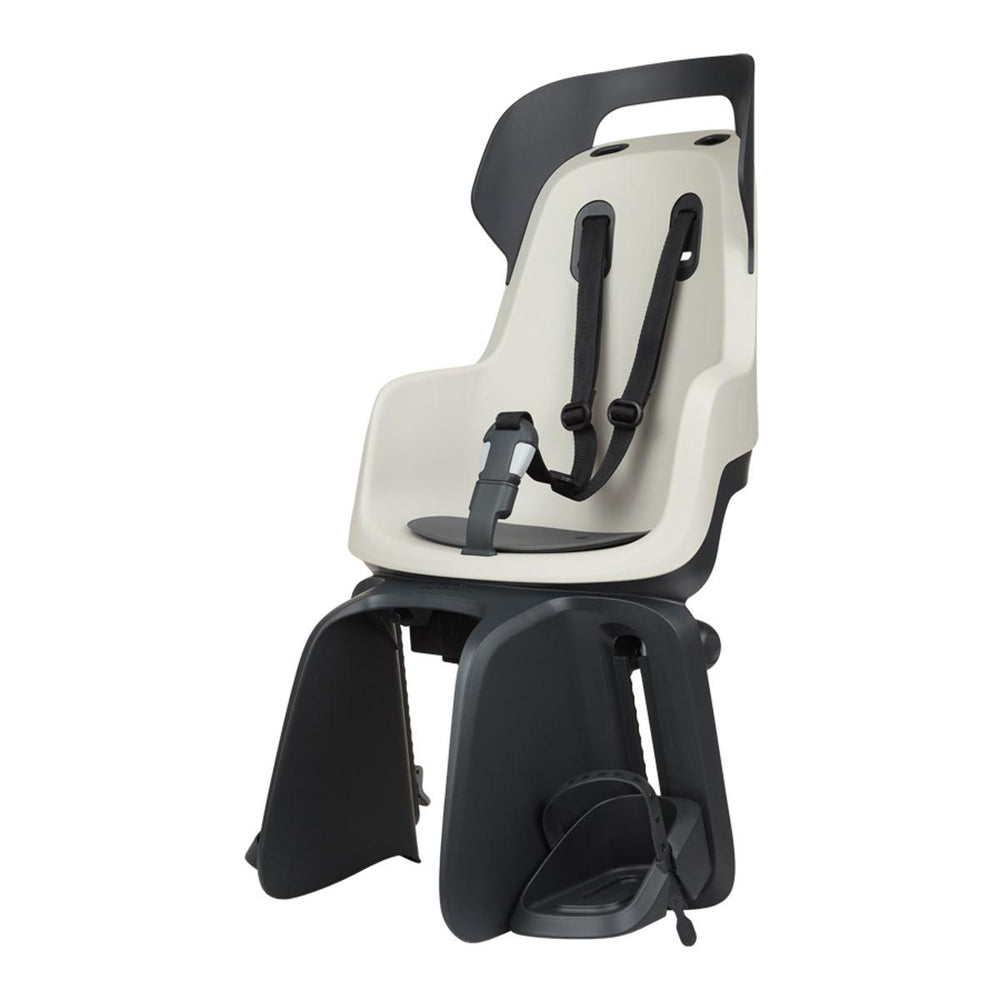Siège vélo enfant arrière Bobike Go Maxi inclinable porte-bagages - Vanilla Cup Cake