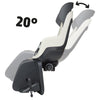 Siège vélo enfant arrière Bobike Go Maxi inclinable porte-bagages - Vanilla Cup Cake