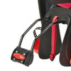 Bras de fixation au cadre et repose-pied réglable du Polisport Boodie