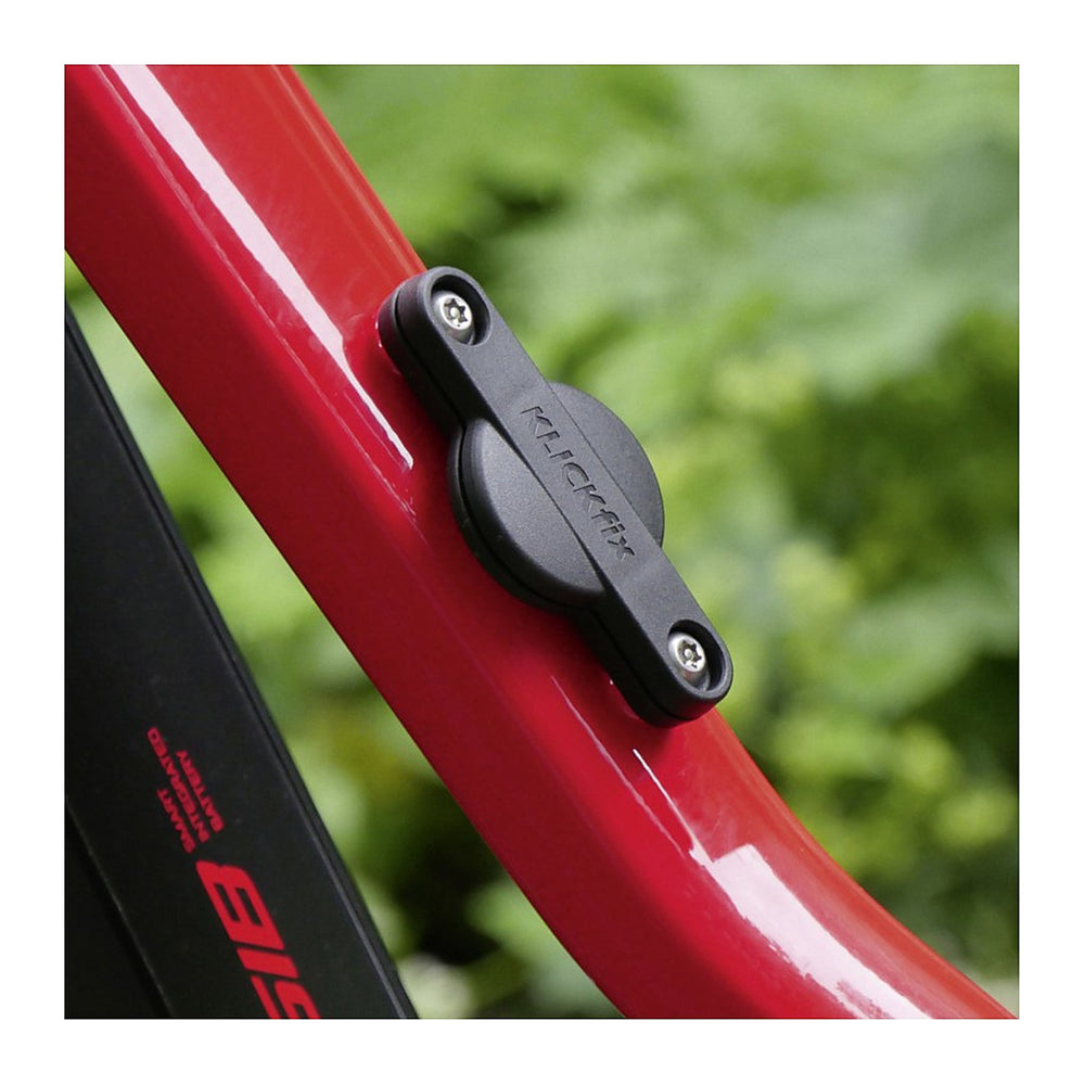 Support AirTag vélo KlickFix FindMe – Support FindMe pour AirTag – le FindMe se fond dans les lignes du cadre