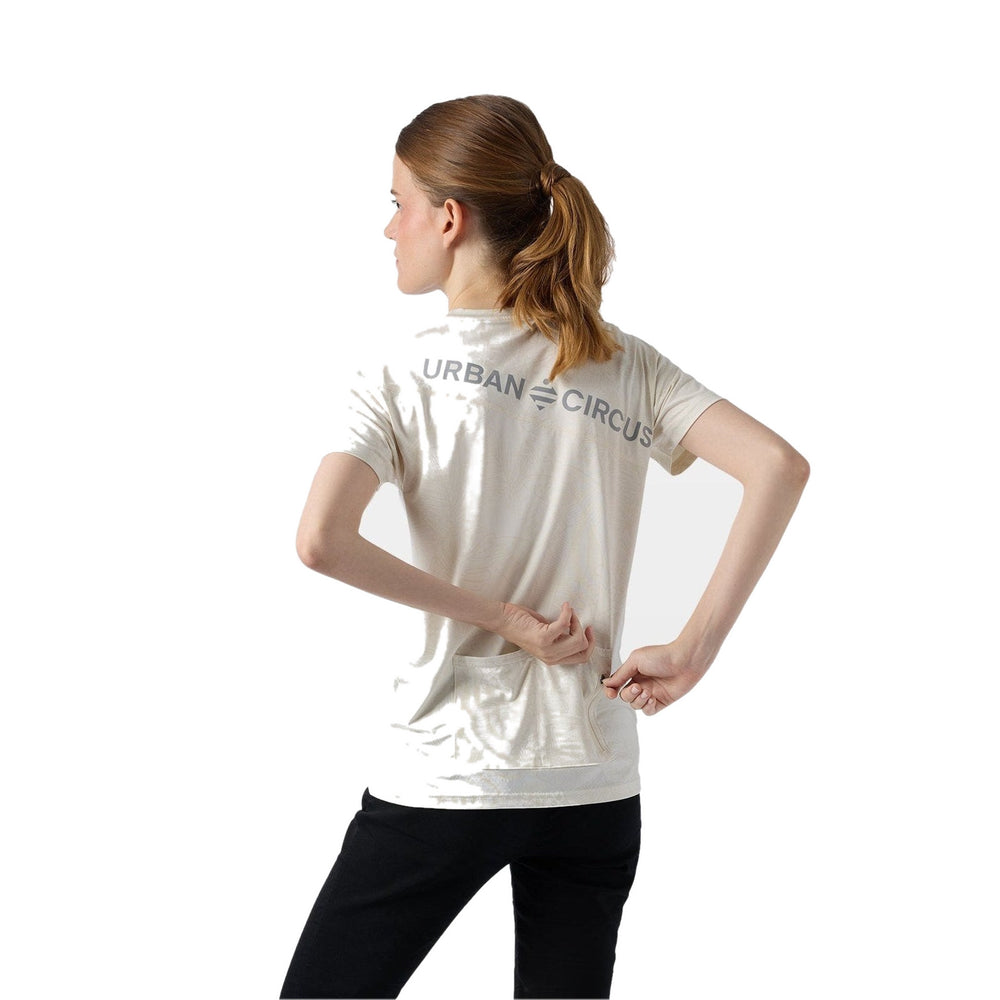 T-shirt vélo ultra respirant Urban Circus Aerotech Blanc motif photo 5