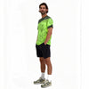 T-shirt vélo ultra respirant Urban Circus Aerotech Kaki motif photo 3