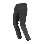 Sur-pantalon de pluie vélo Tucano Urbano Pantaway noir, vue de face sur fond blanc