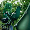 Siège vélo enfant avant Urban Iki BIO vert/noir