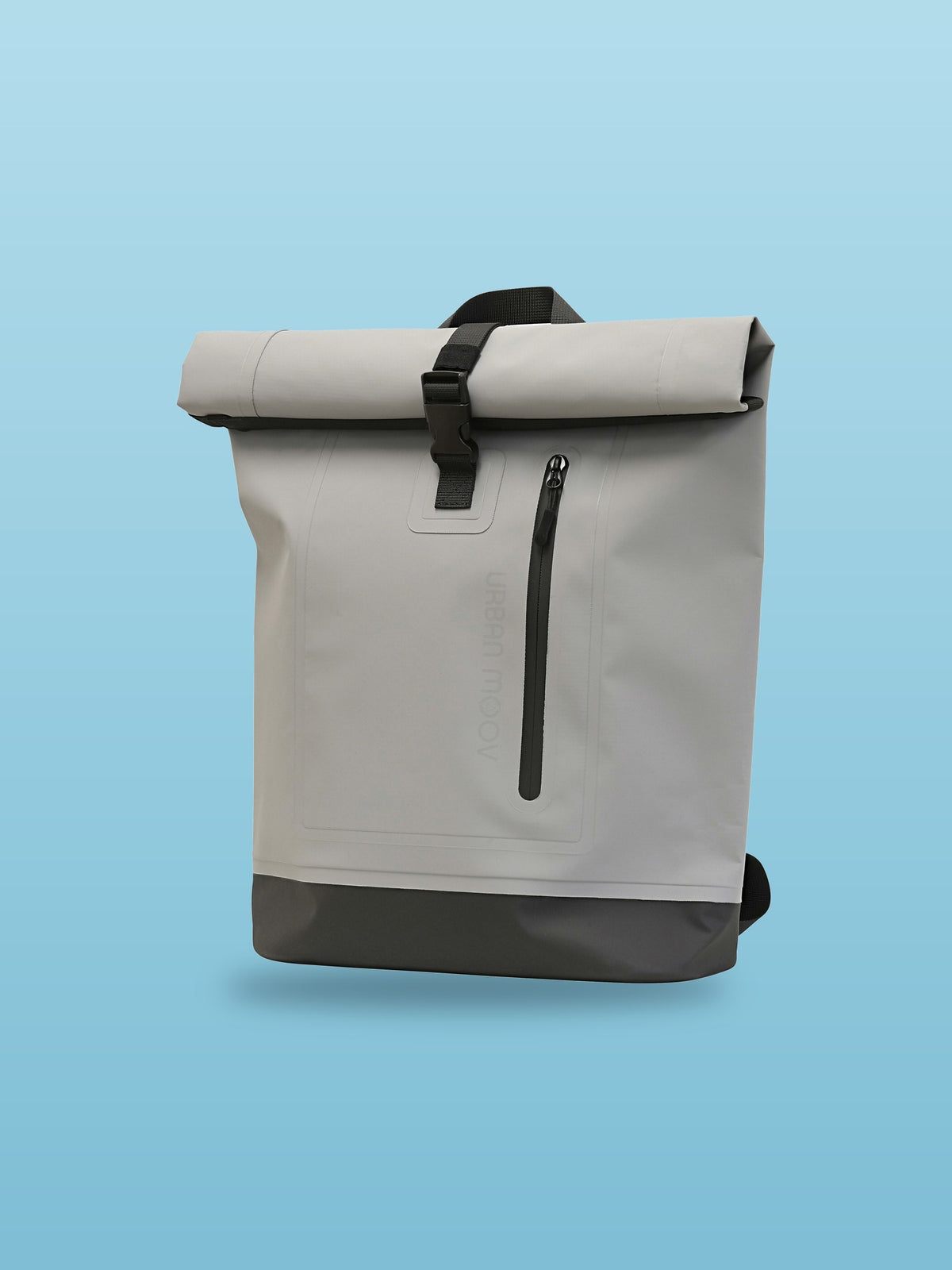 Sac à dos vélo Urban Moov roll-top 25 L gris