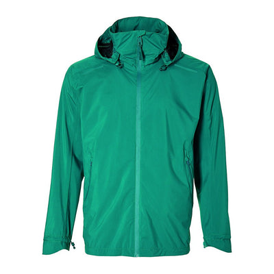 Veste imperméable vélo Basil Skane homme coloris Vert Bleuté - vue de face