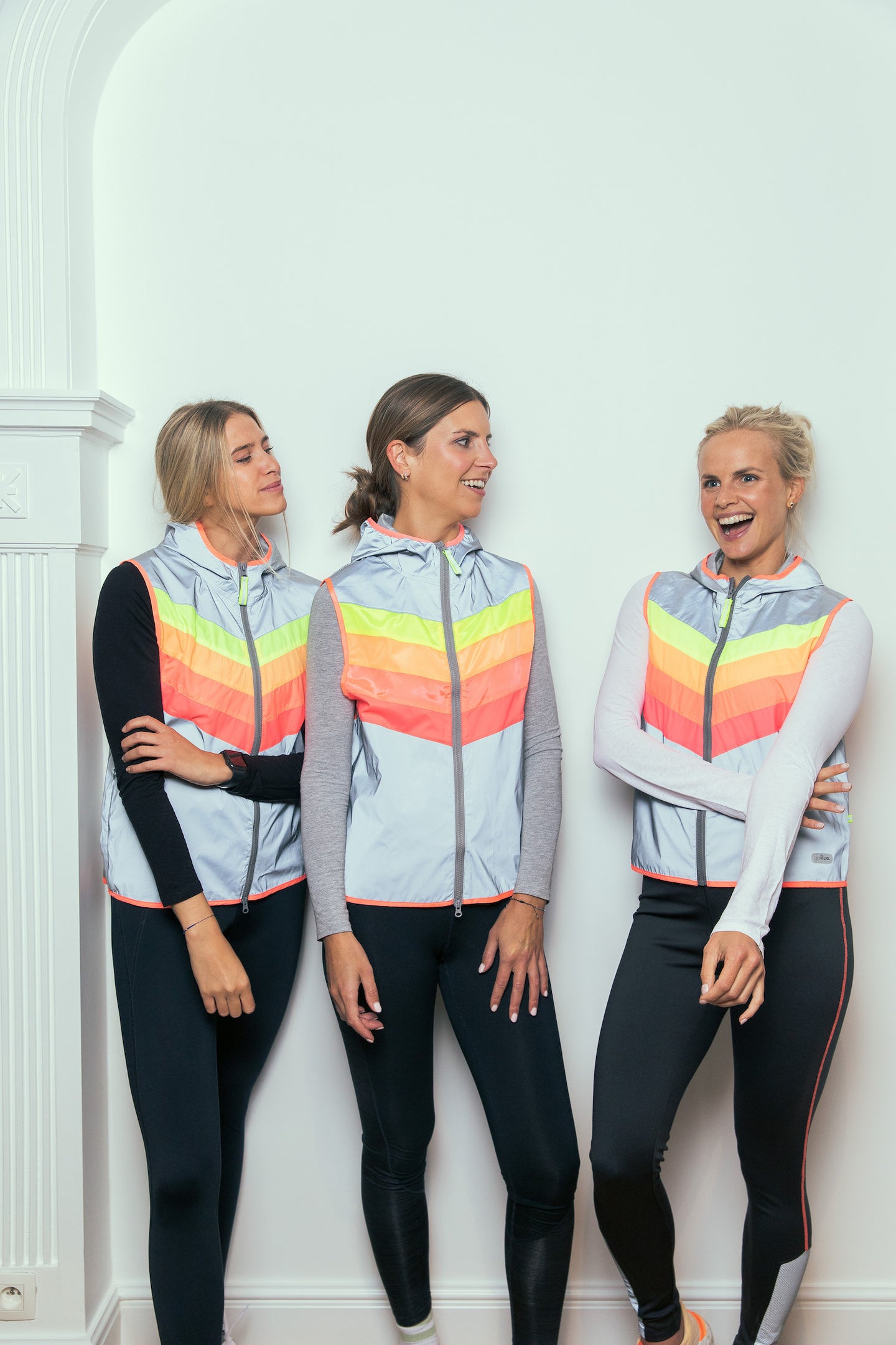 Veste sans manches Réfléchissante Go Fluo DarkFlow Femme Groupe