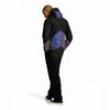 Veste vélo imperméable réfléchissante Urban Circus Iris Noir/Violet photo 3