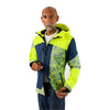 Veste vélo légère Urban Circus REPOP Light Bleu/Jaune motif photo 2
