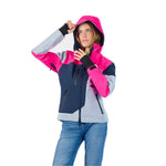 Veste vélo réversible certifiée Urban Circus REPOP Rose/Bleu photo 1