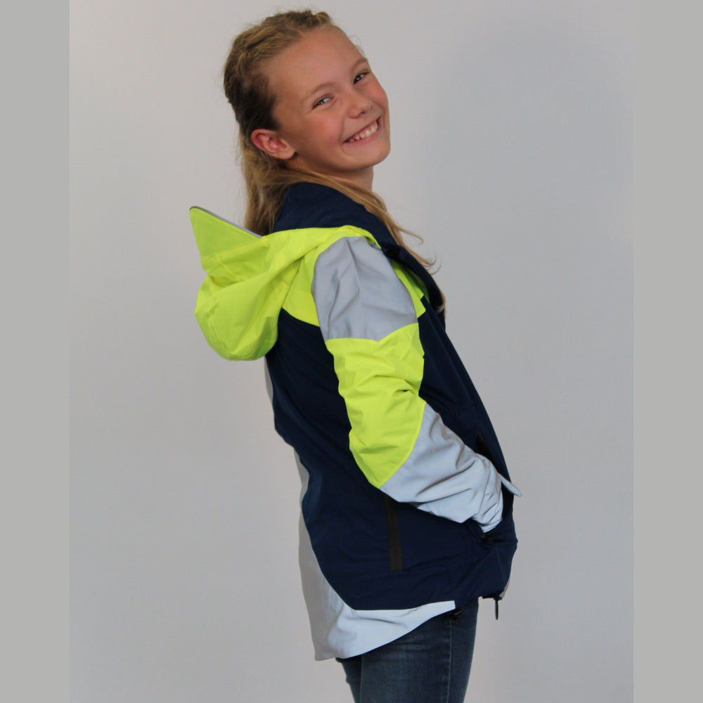 Veste vélo réversible enfant Urban Circus REPOP Bleu/Jaune photo 2