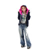 Veste vélo réversible enfant Urban Circus REPOP Rose/Bleu photo 1