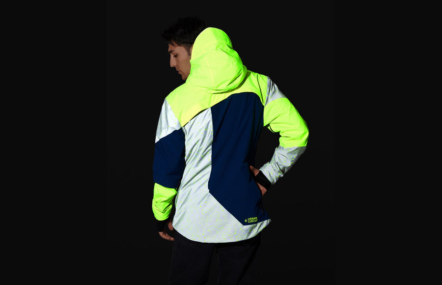 Veste vélo réversible Urban Circus REPOP motif section 2