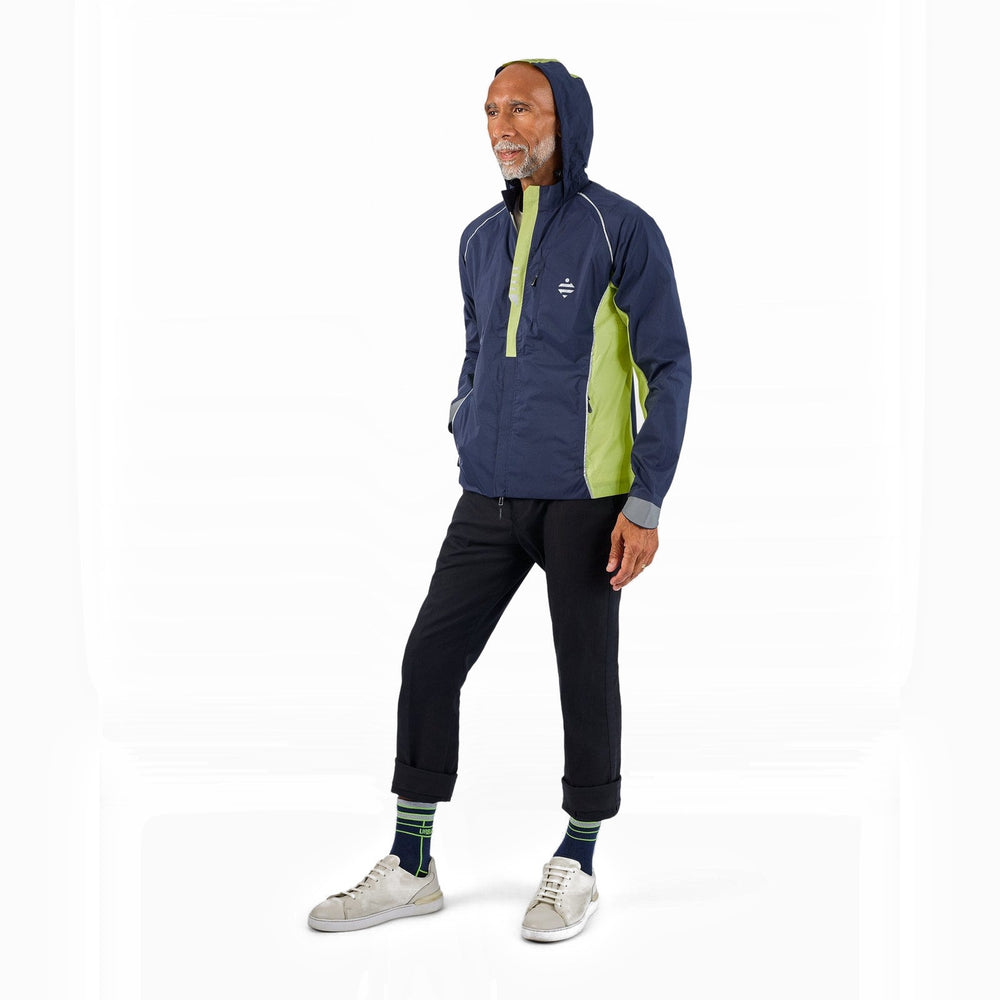 Veste vélo ultra légère Urban Circus Escapade Bleu/Jaune photo 4
